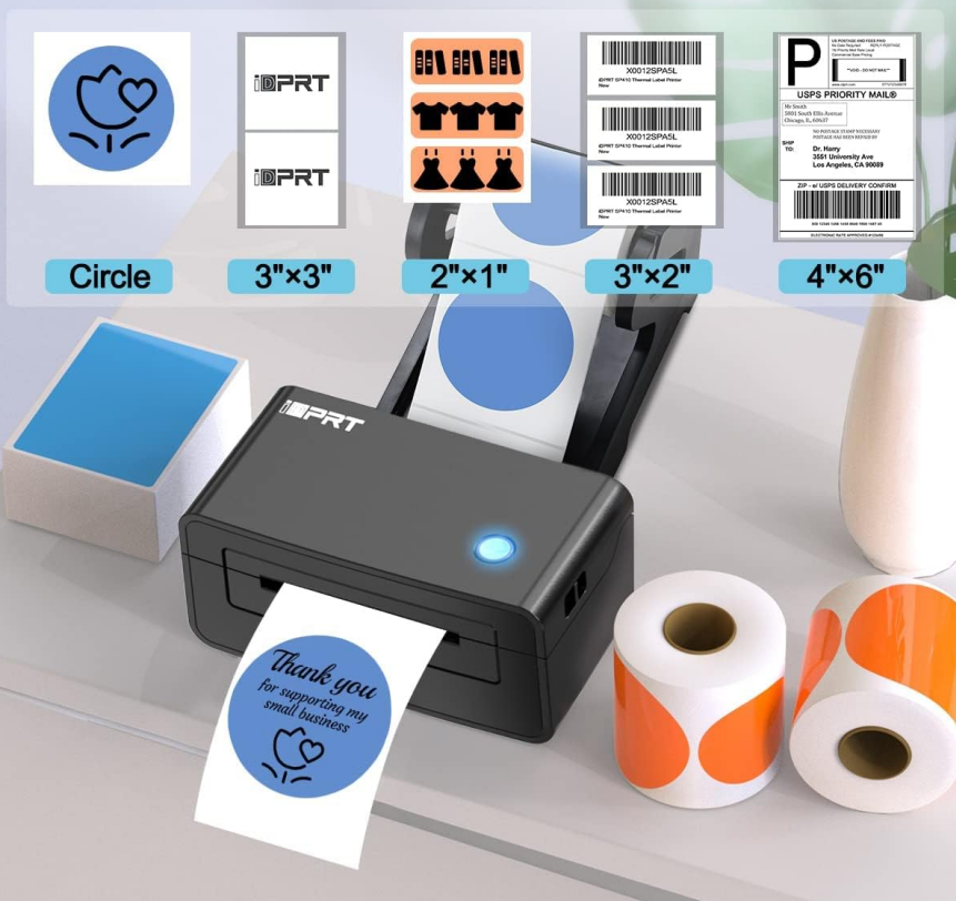 Imprimante d'étiquettes thermiques HPRT imprime des étiquettes de toutes formes.Png